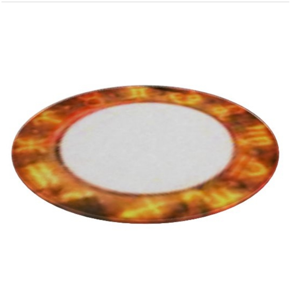 🌌AstrologicWear Circular Glass Surface